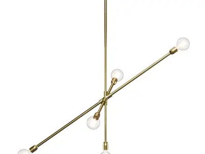 Crate and Barrel - Thalia Chandelier 3D model