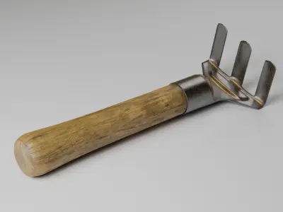 Small Rake 3D model