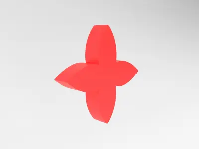 Louis Vuitton Pattern v3 005 Free low-poly 3D model