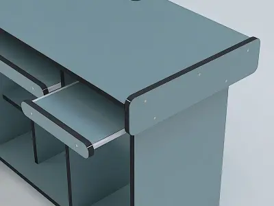 Computer Table 3D model