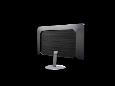 Low Poly Lcd Monitor Low-poly 3D model