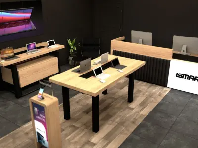 iSmart electronics shop 3D model