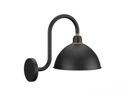 Hinkley Foundry Dome LED Outdoor Barn Light 3D model