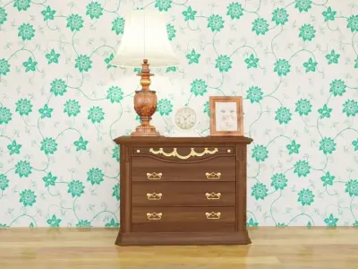 Chest Of Drawer 3D model