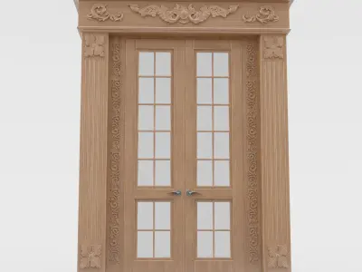 Classic Door  3D model