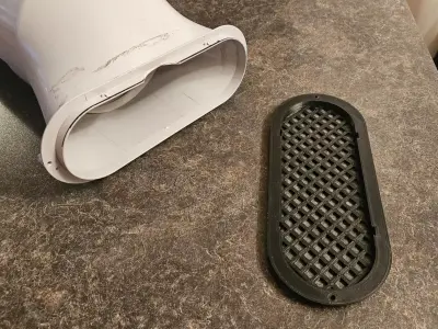 Portative AC Grill 3D print model