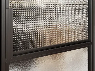 Glas italia door 4 3D model