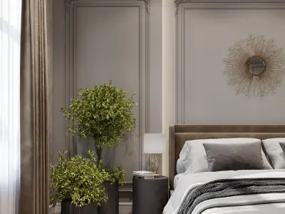 Interior Bedroom 3D model