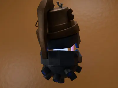 Jinx Bomb from Arcane S2 3D model