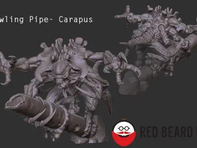 Xenoteras Ripper v2 3D print model