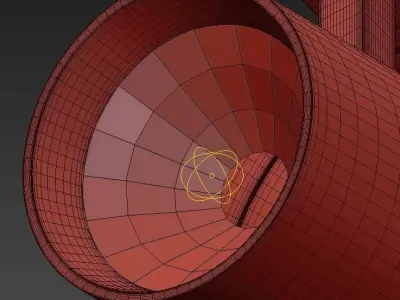 SEVENTIES three lights 3D model