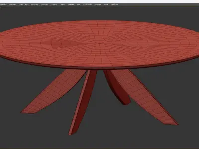 CIRCUS Berto Salotti Low-poly 3D model