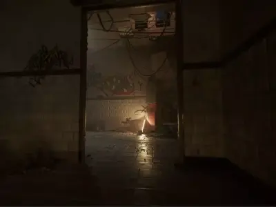 Modular Hospital Low-poly 3D model