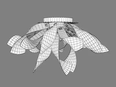 75416x Turbio Lightstar Ceiling Chandelier 3D model