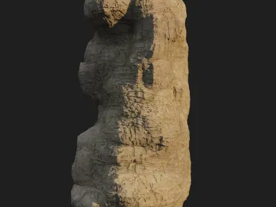 Sculpt stone B 3D model