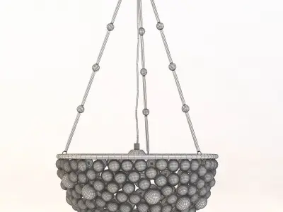 Emily Todhunter Oyster 36 Chandelier 3D model