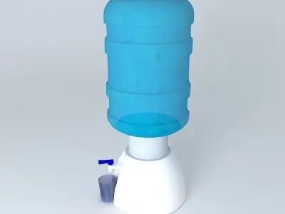 Water dispenser classic Free 3D model