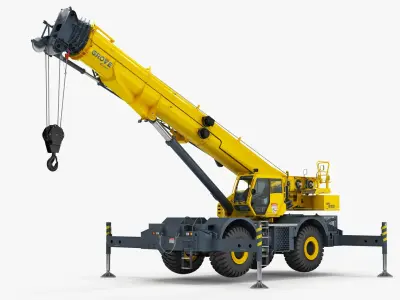  Manitowoc GRT8100 Rough Terrain Crane 