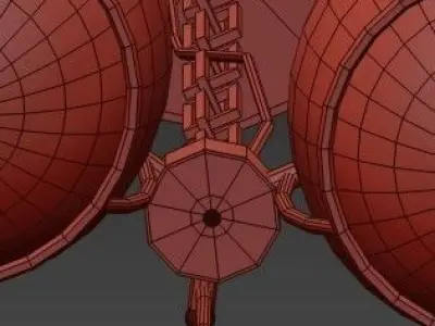 Ball and String 3D model