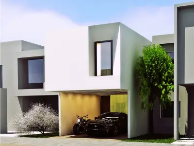House exterior 3D model 10