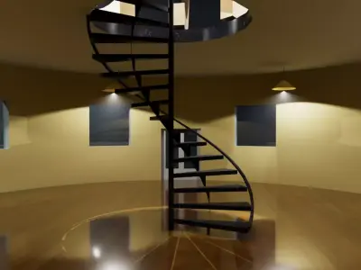 Cafe 3D 3D model