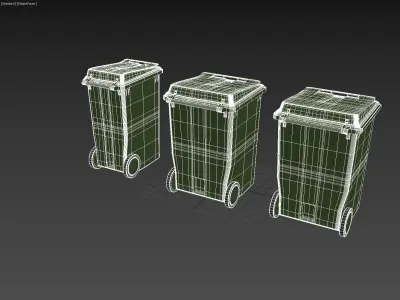 Trash can  3D model
