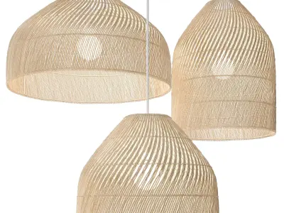 Java Lamp Shade 3D model