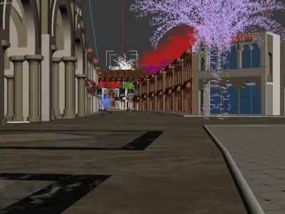 elevation architecture 3D model