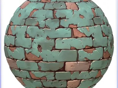 Stylized Wall Seamless Texture Texture 112
