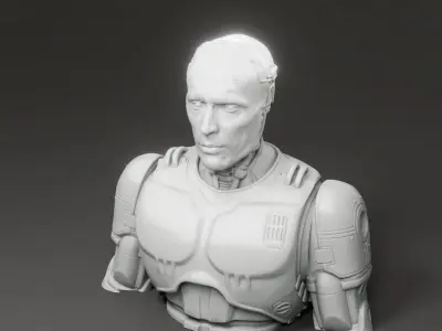 Peter Weller - Alex Murphy - Robocop 3D print model