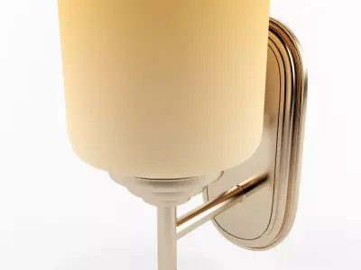 Gold wall lamp Free 3D model