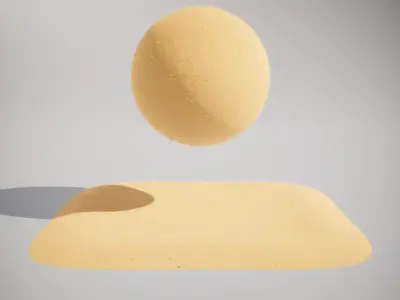 Sandstone Smooth HQ PBR Textures Set Texture