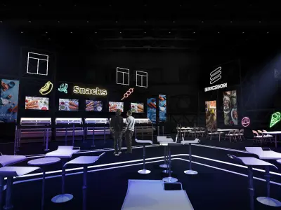 ericsson booth  3D model