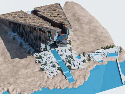 Gidori - Neom saudi arabia 3D model