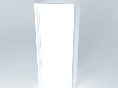 By white doors Free 3D model