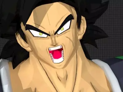 DBS Broly Rig for Maya 3D model