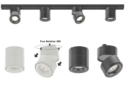 Spot Light Collection 3D Model Pack