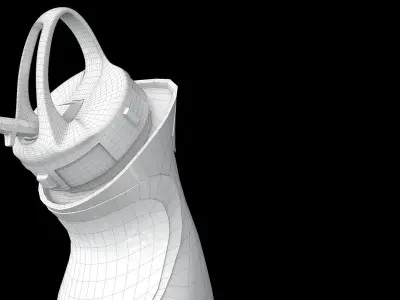 Sport Water Bottle 3D model shop