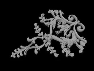 dekor ornament 3D model 115