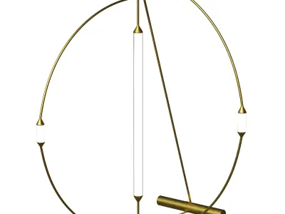 Wings Of The Wind Floor Lamp 3D model