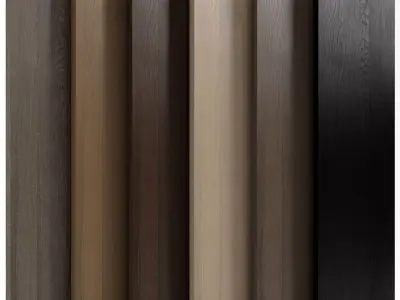 Oak wood 6 with 6 colors Texture