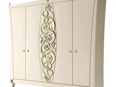 Lanpas Blue Diamond 2300E wardrobe Low-poly 3D model