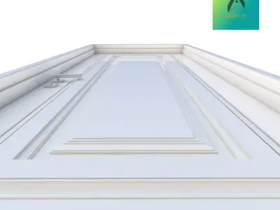 Room Door Type 20 3D print model