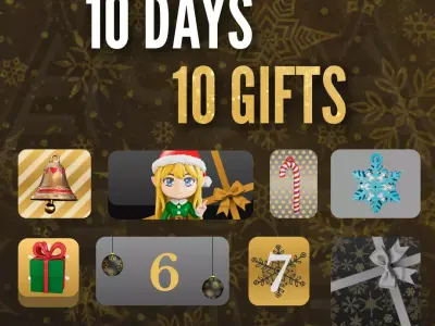 Gift I Christmas Advent Calendar 3D print model