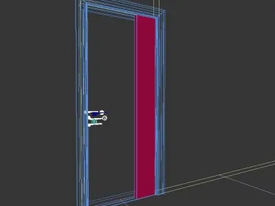 Door design  Free 3D model purchase