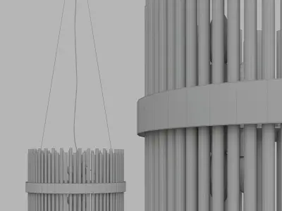  Chandelier HETEL 3D model