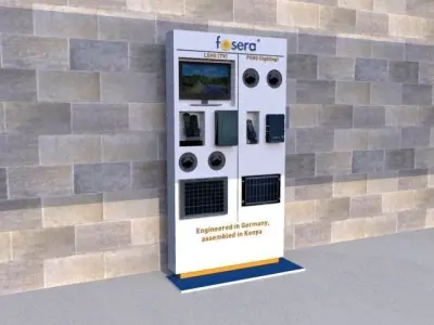 Solar Lights display 3D model