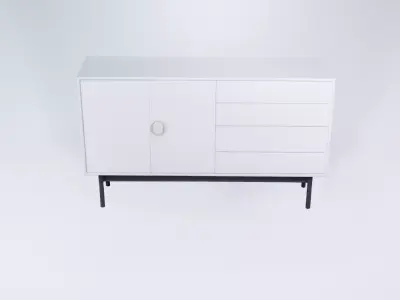 Bathroom Vanity Floor Cabinet 3D model