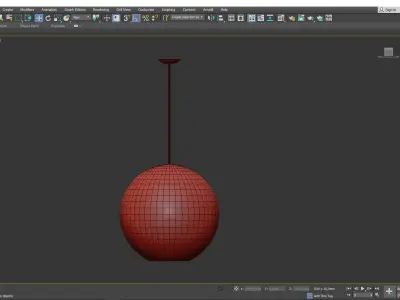 Bel Occhio Pendant Light Low-poly 3D model