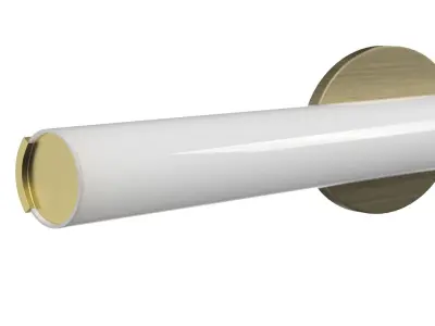 Parallel LED Collection 32 inch Satin Brass Etched 3D model